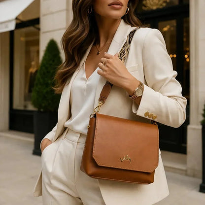 Bolso Carriel Vélez de Cuero Legítimo - Lanzamiento Exclusivo Con 80% de Descuento🎁